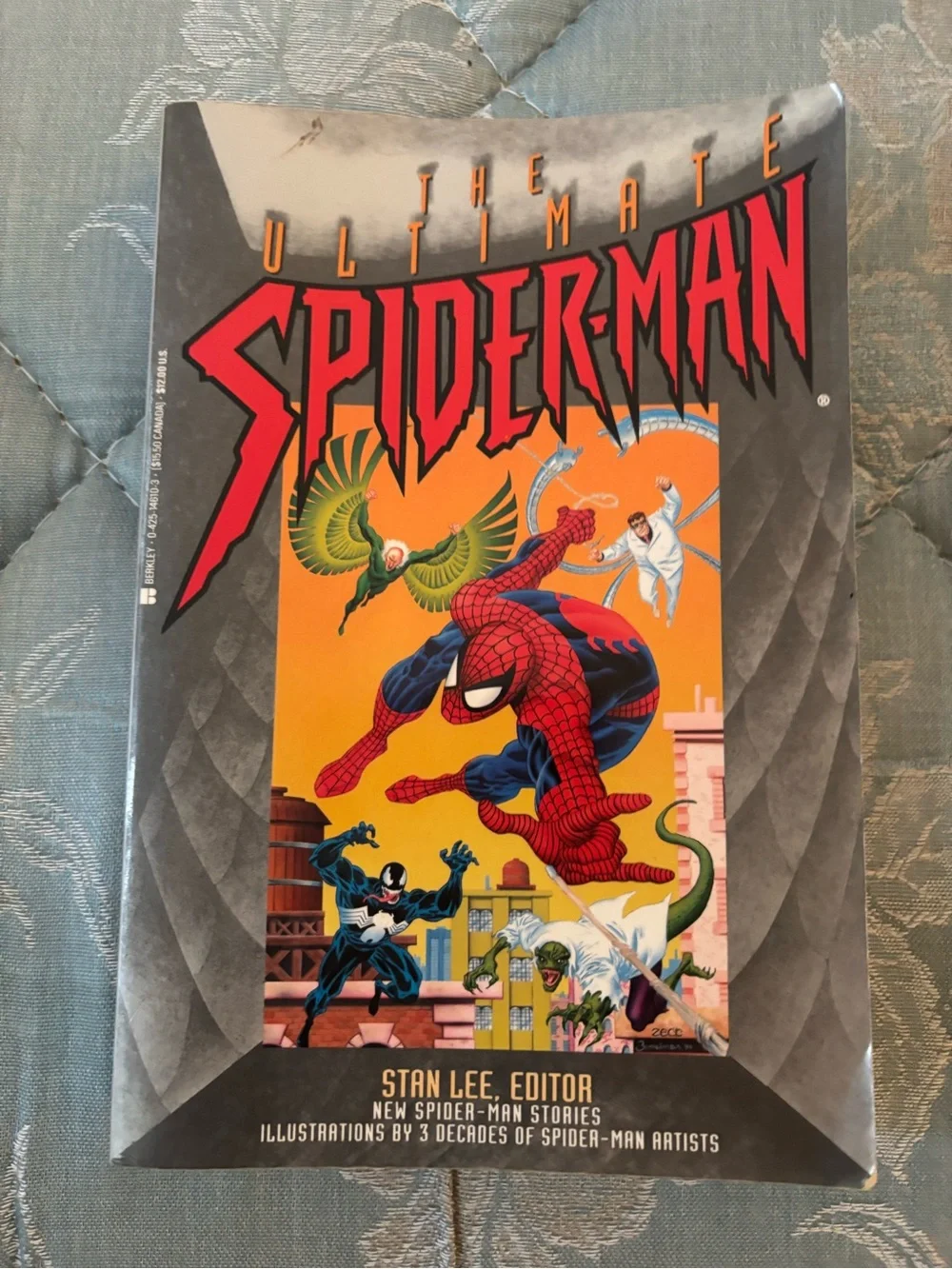 Spider-Man Graphic Novel Hardcover - Red/Black Cover
